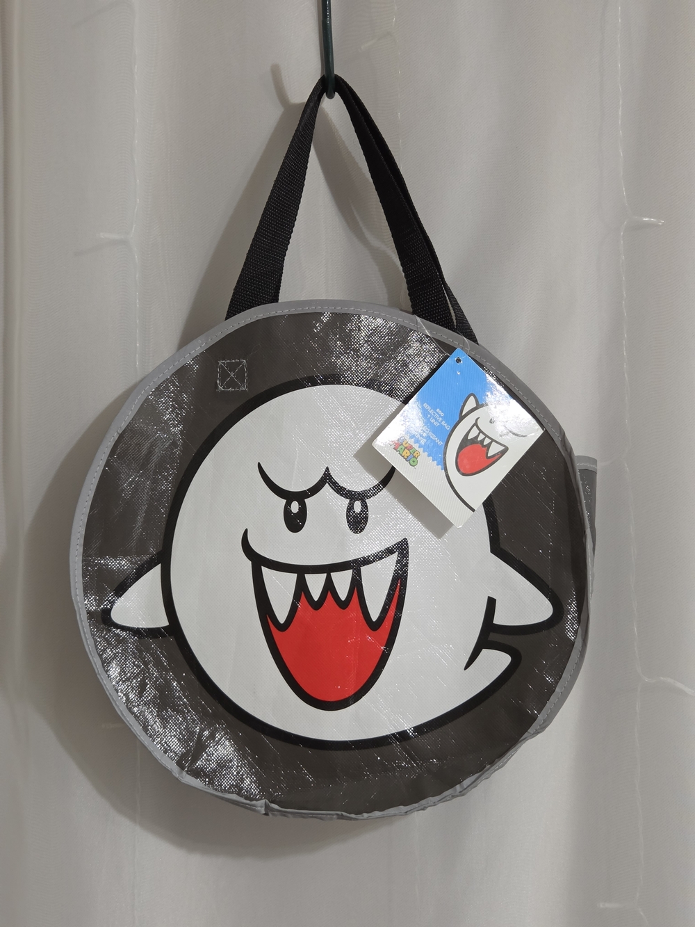 Nintendo - Exclusive Super Mario Boo Reflective Tote Bag 2017 *Rare*